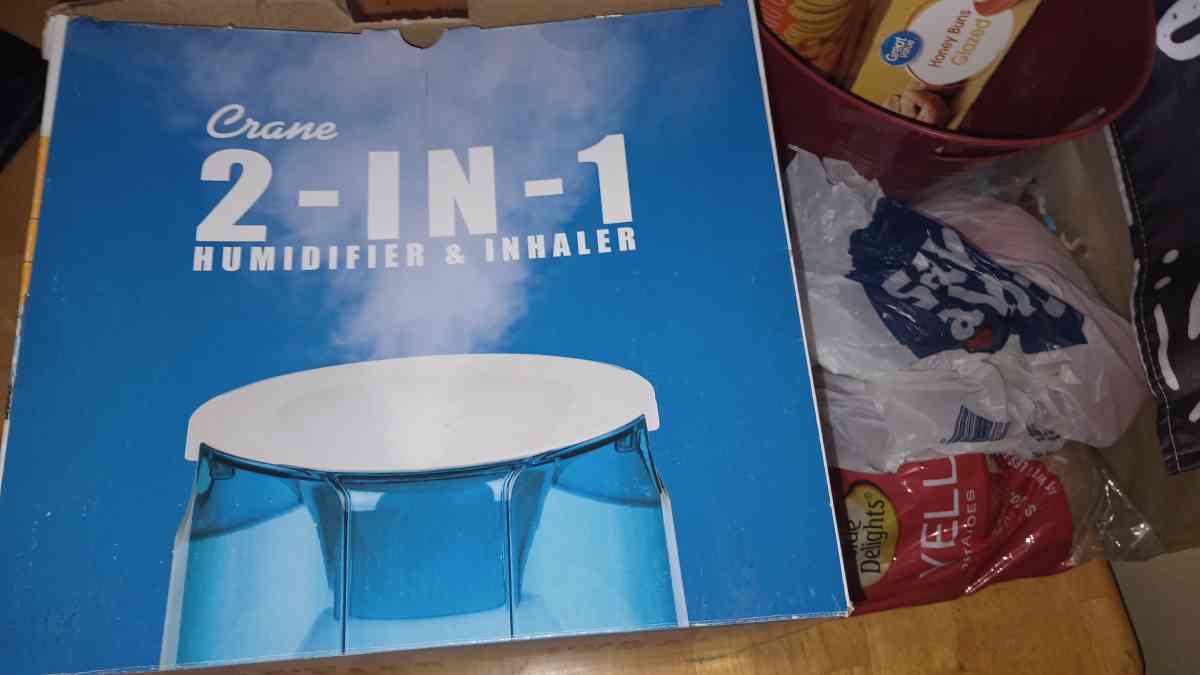 two in one warm mist humidifier and steam inhaler - Warren, Ohio