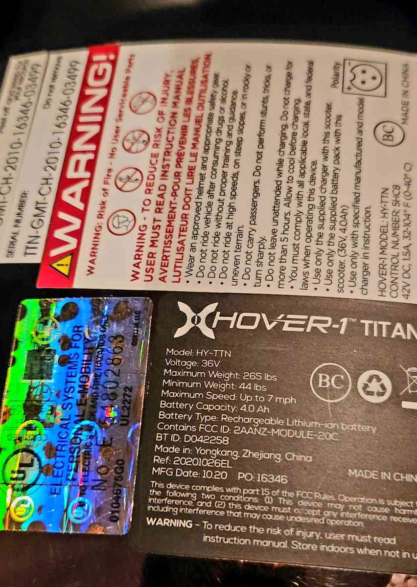 Hoverboard - Kersey, Colorado - FleaMarketBay