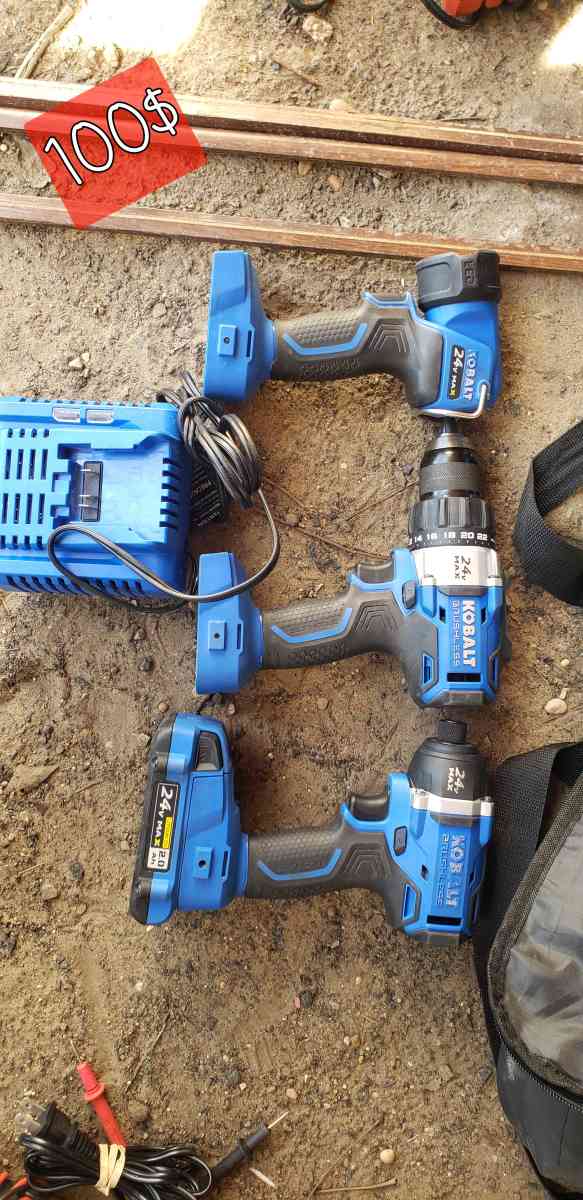 kobalt 3tool combo 24v