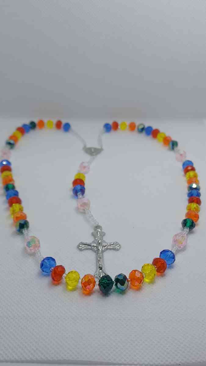 rainbow colors rosary - Brownsville, Texas - FleaMarketBay