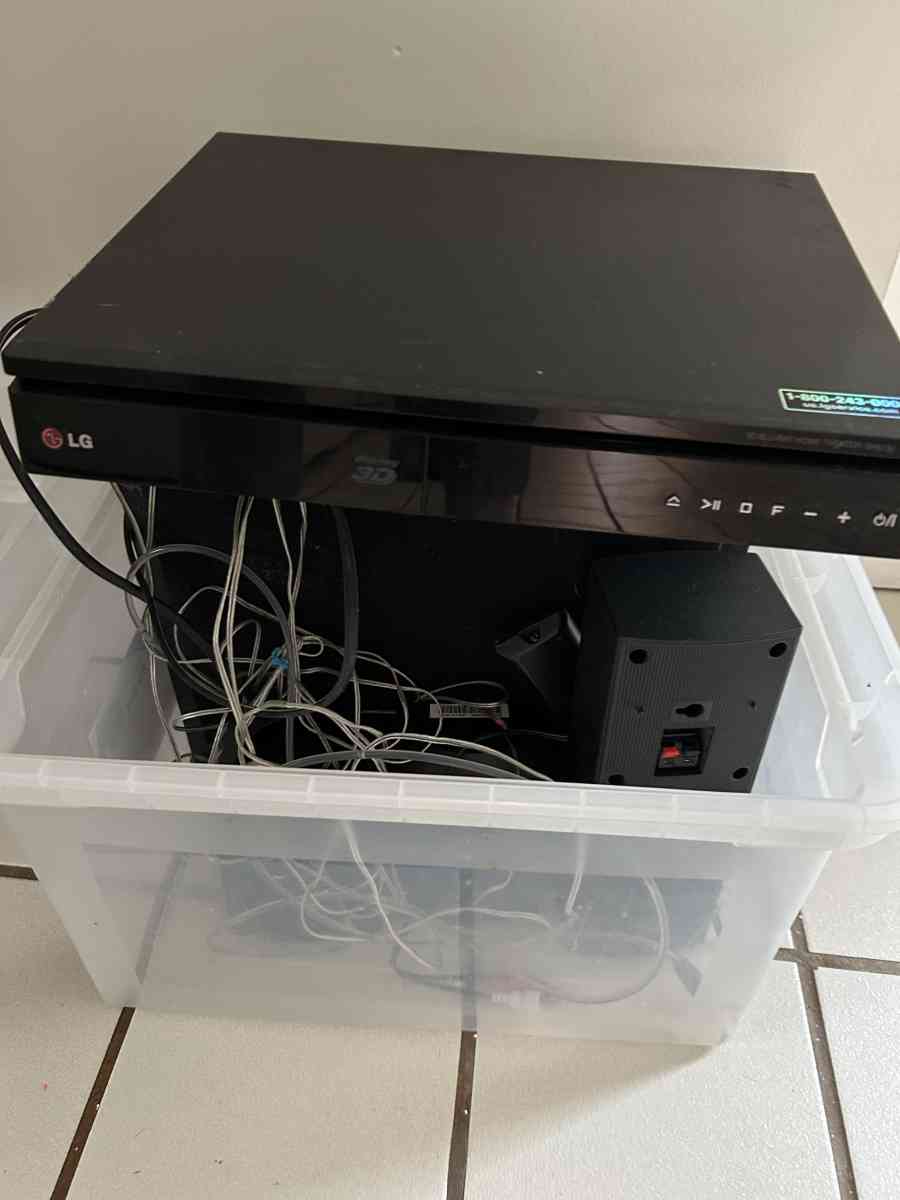LG Blu Ray player and sound system - Sylva, North Carolina - FleaMarketBay