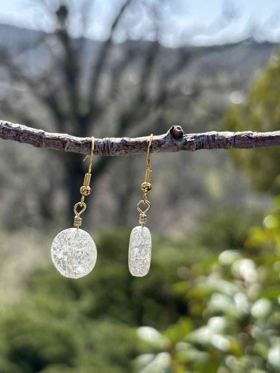 handmade glass bead earrings - Tehachapi, California - FleaMarketBay