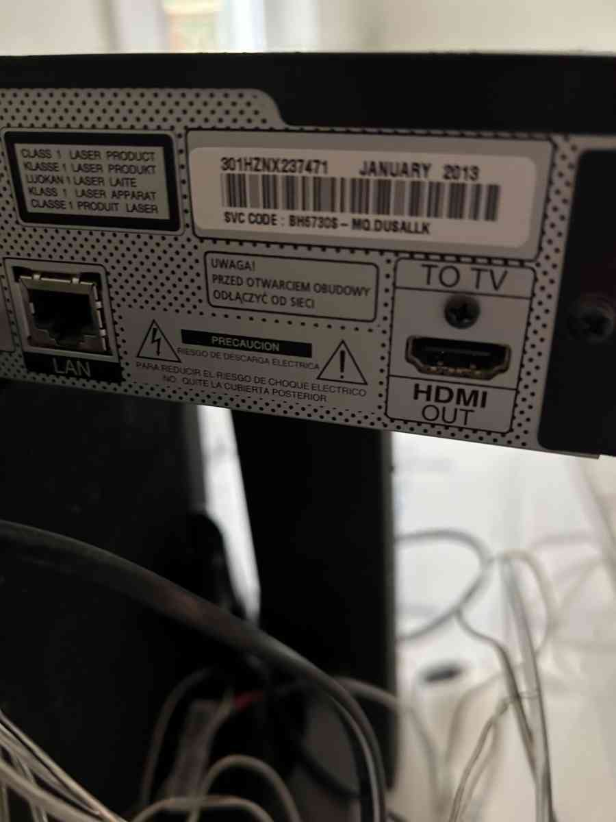 LG Blu Ray player and sound system - Sylva, North Carolina - FleaMarketBay