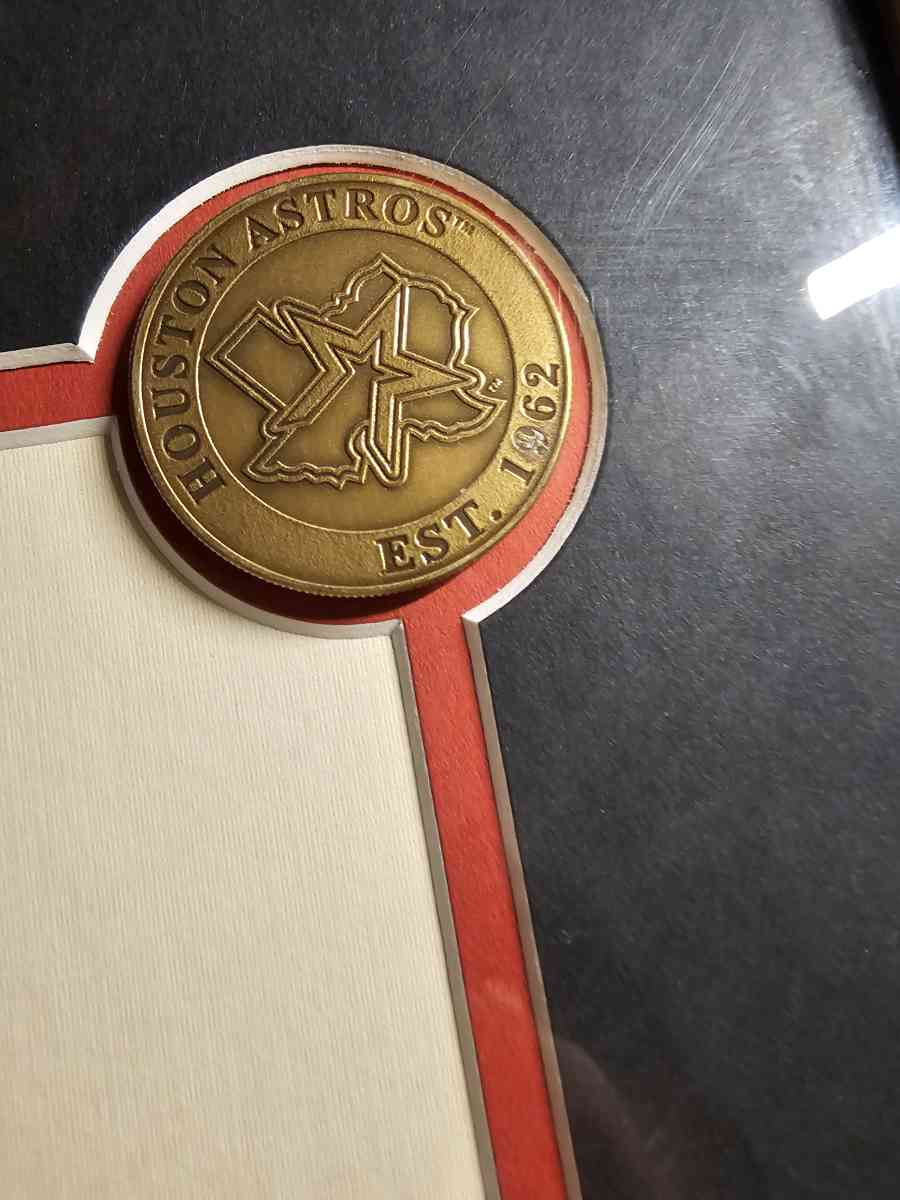 Astros Plaque - Charleston, Arkansas - FleaMarketBay