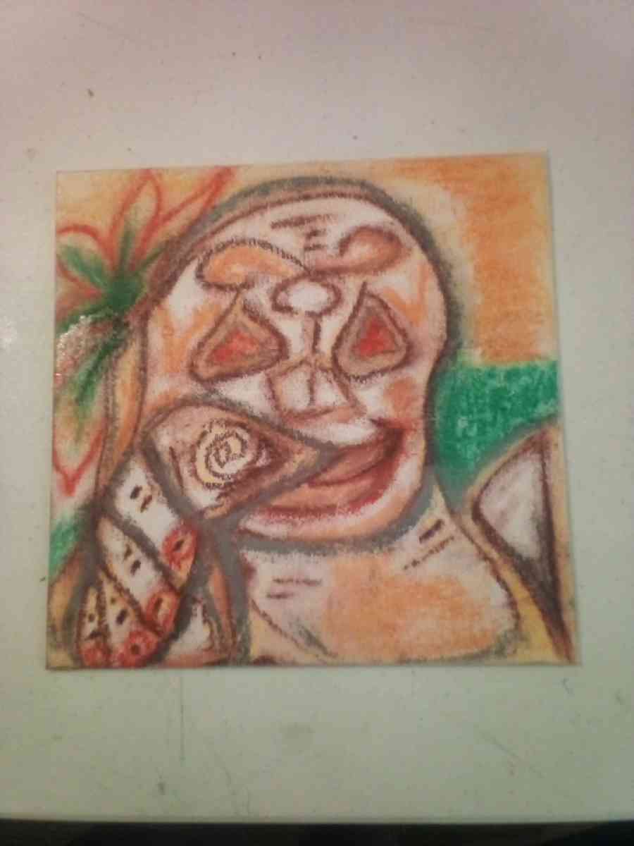 soft pastel drawing on canvas - Shell Knob, Missouri - FleaMarketBay