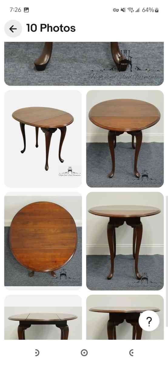side table drop leaf - Union, Iowa - FleaMarketBay