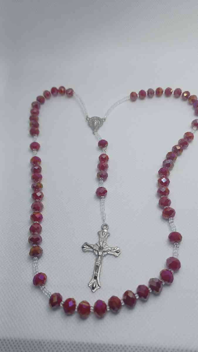 dark red rosary - Brownsville, Texas