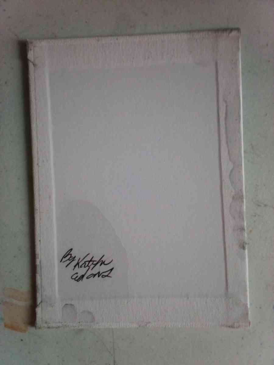 Charcoal canvas - Shell Knob, Missouri - FleaMarketBay