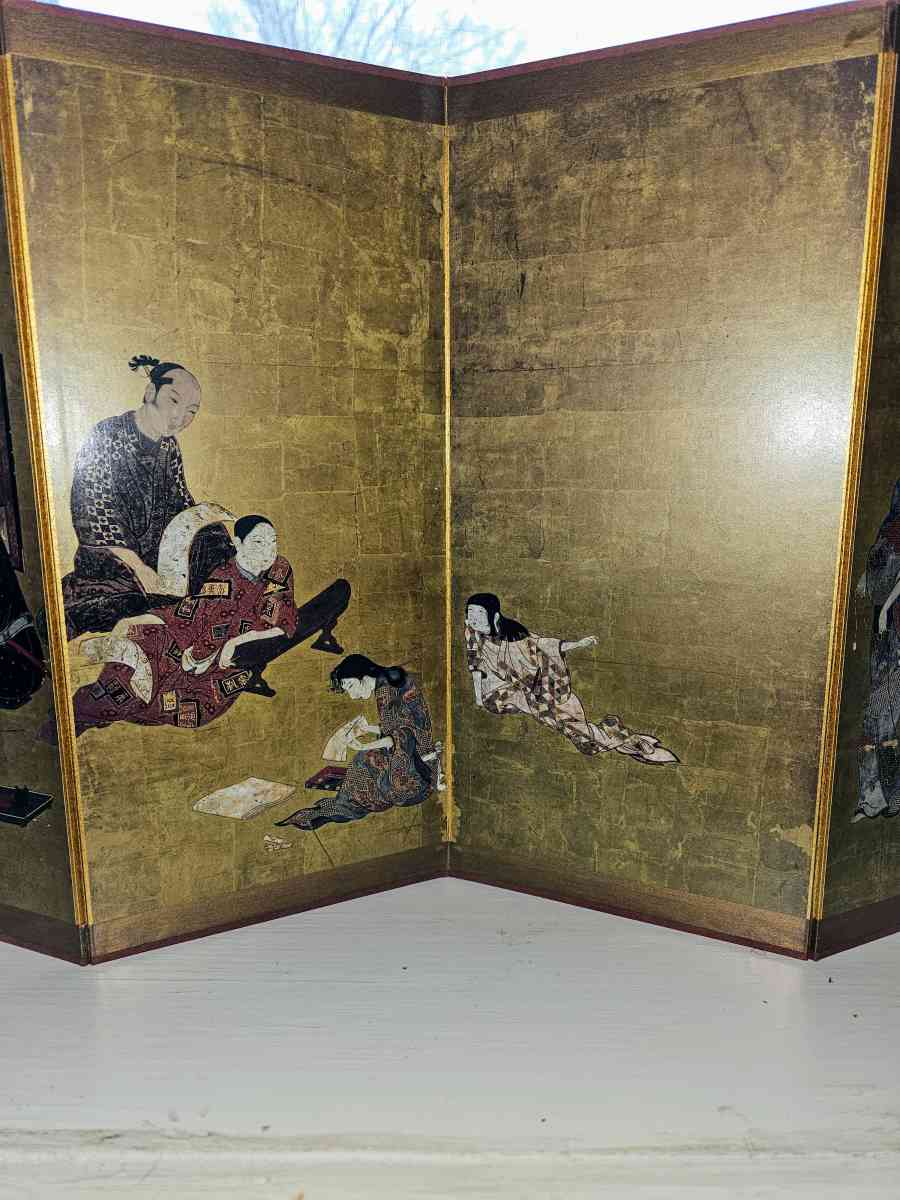 Japanese Foldout Artwork - Houston, Texas - FleaMarketBay