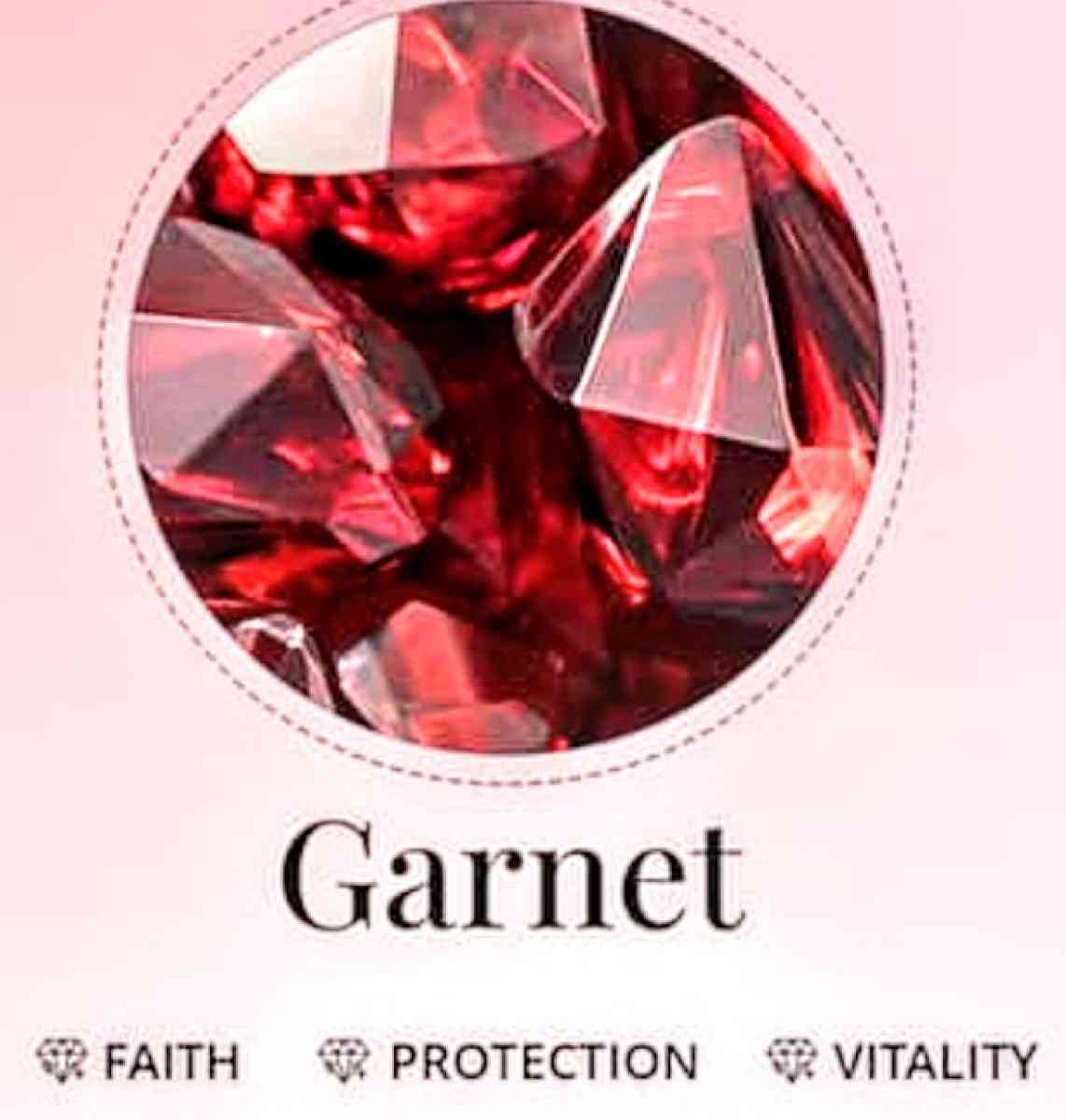 SOLD  Orissa Rose Garnet Sterling Silver Pendant - Englewood, Florida - FleaMarketBay