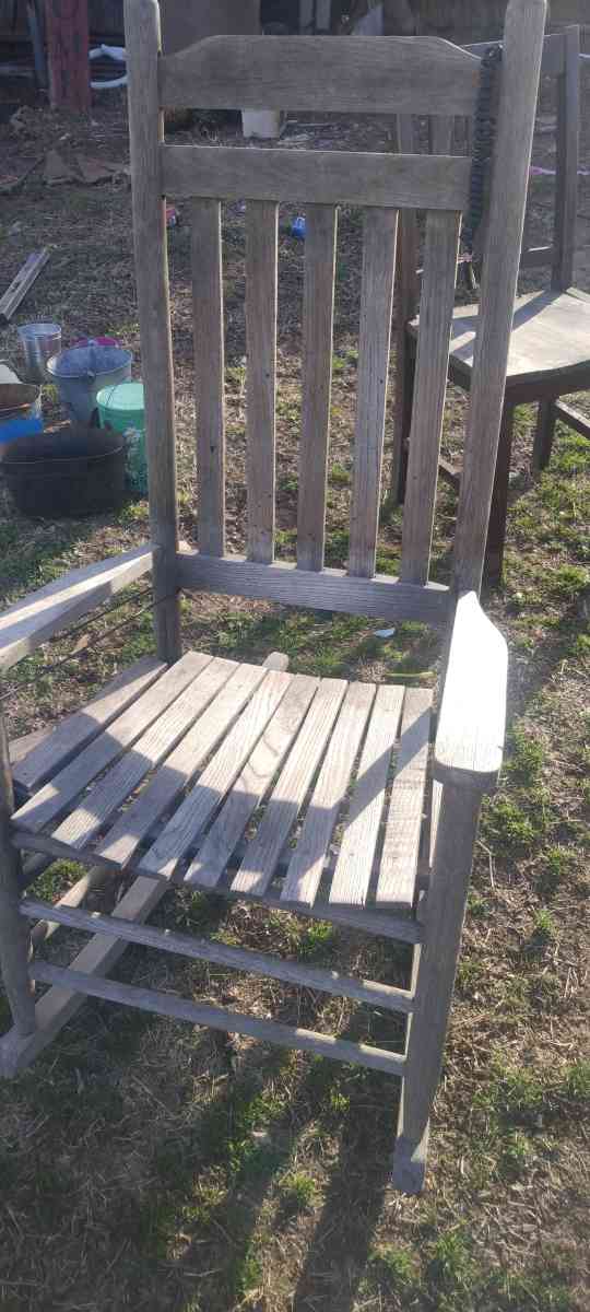 all three rocking chairs One price - Adair, Oklahoma - FleaMarketBay