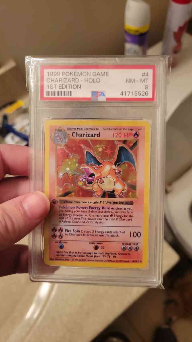 1st edition charizard holo pokemon - Omaha, Nebraska - FleaMarketBay