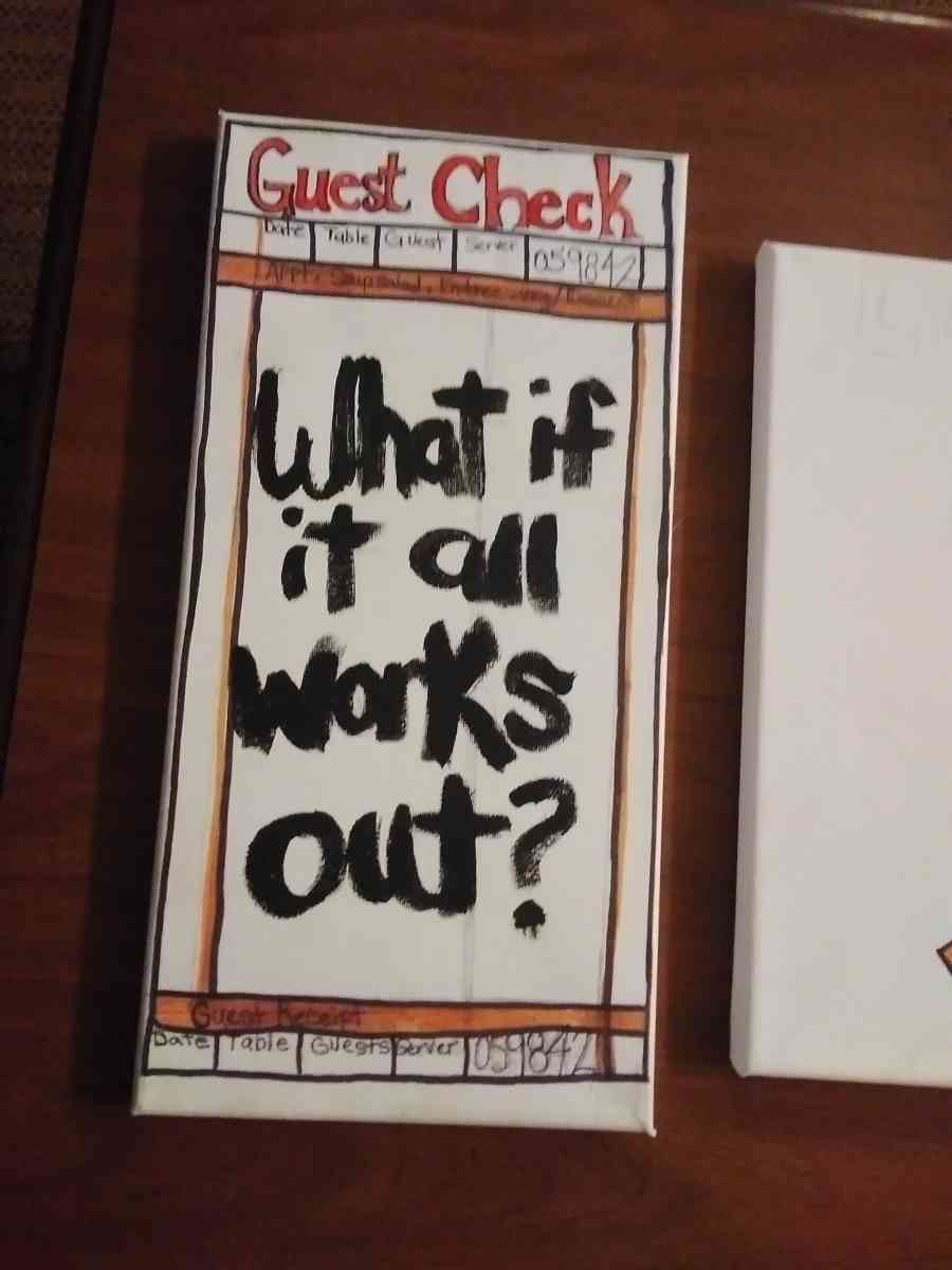 3 piece hand painted picture set - Fayetteville, North Carolina - FleaMarketBay