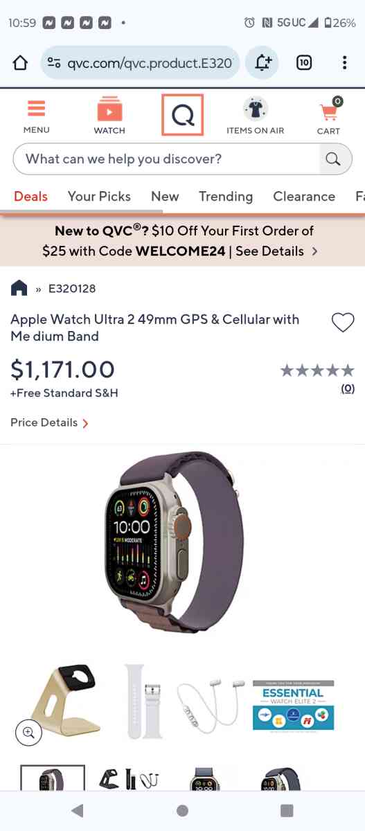 new Apple Ultra 2 Gold Edition smartwatch - Las Vegas, Nevada - FleaMarketBay