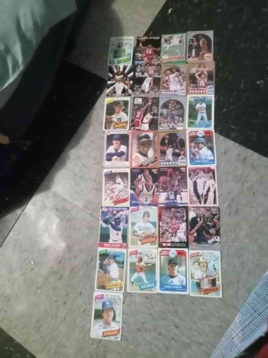 Rare Basketball and Baseball Cards - Woodbourne, New York