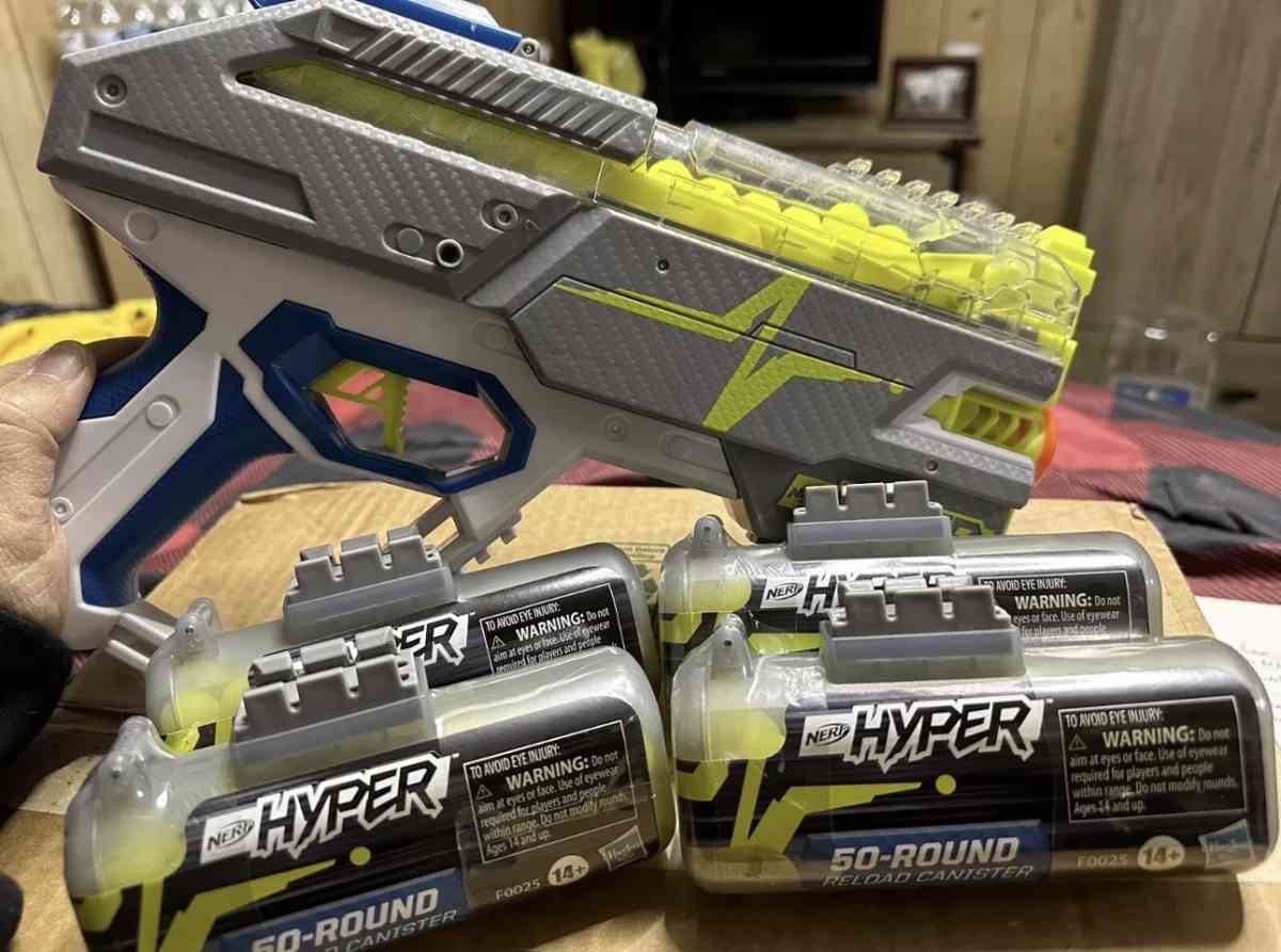Nerf Hyper with gellike ball ammo - Freeland, Pennsylvania - FleaMarketBay