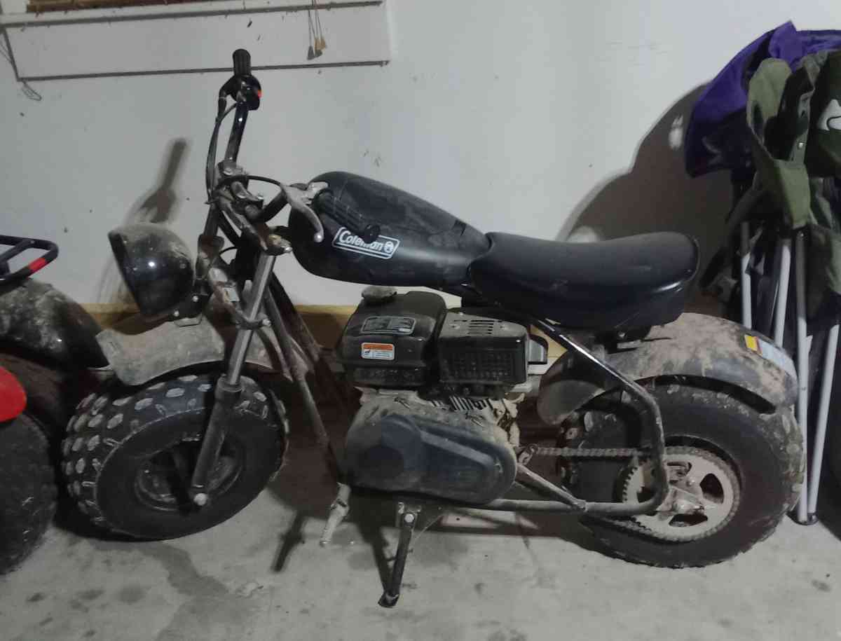 off road 196cc gas running Coleman  C T 200 mini bike - Fulton, Missouri - FleaMarketBay