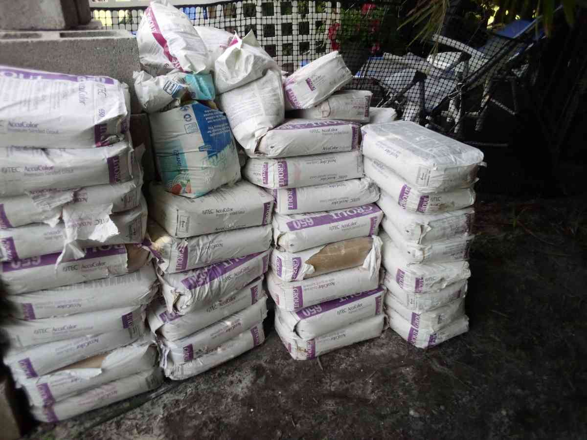 Premium Sanded Grout - Bonita Springs, Florida - FleaMarketBay