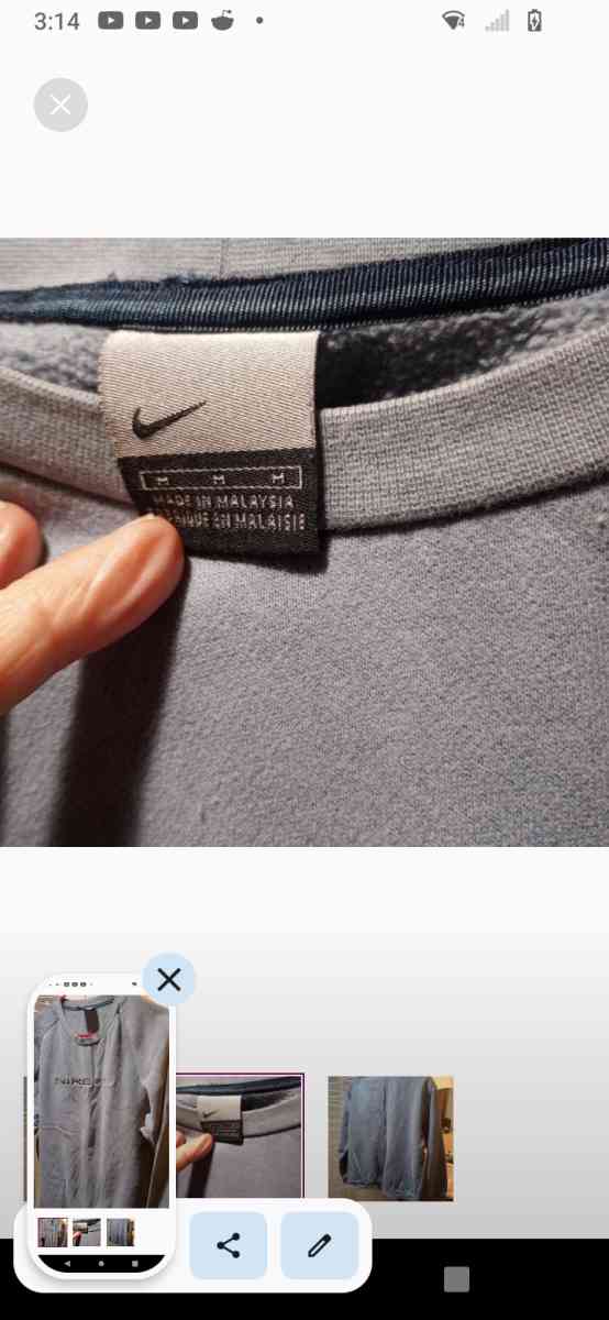 nike 000 t shirt - Baltimore, Maryland - FleaMarketBay