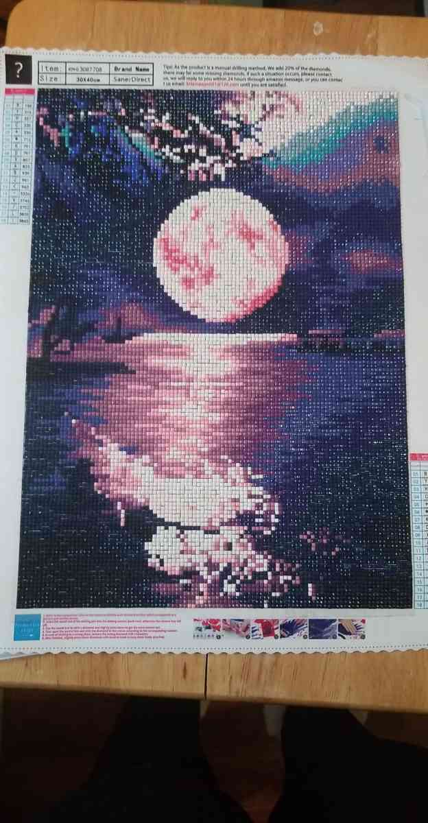 Diamond Painting - Harveys Lake, Pennsylvania