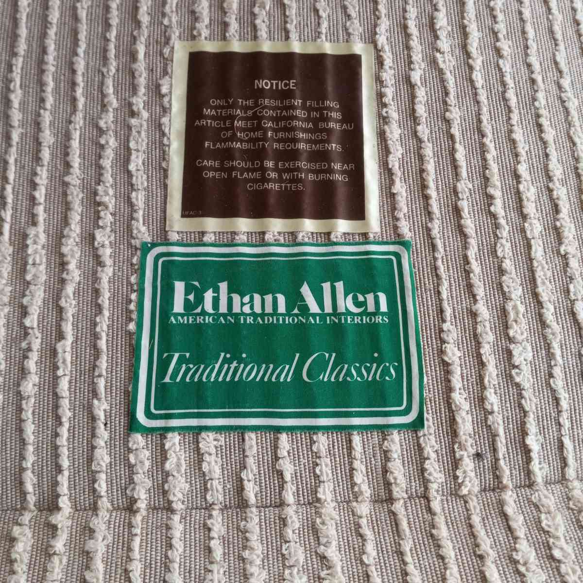 ETHAN ALLEN  LOUNGE CHAIR - Riverside, California - FleaMarketBay