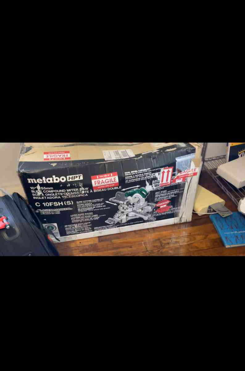Metabo HPT 10in Sliding Compound Miter Saw Dual Bevel compat - Jackson, Mississippi