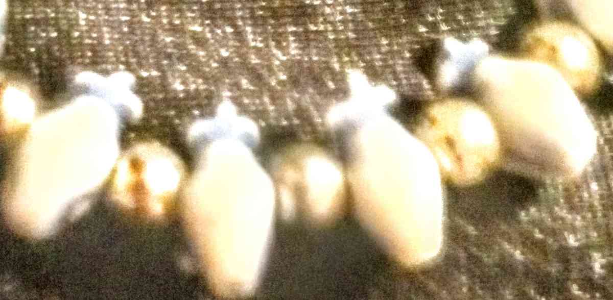 Blue and White Clown Face Beaded Bracelet - Muldrow, Oklahoma