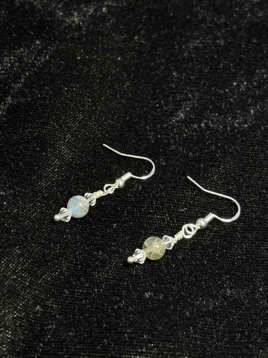 Arctic Moon Earrings - Tehachapi, California - FleaMarketBay