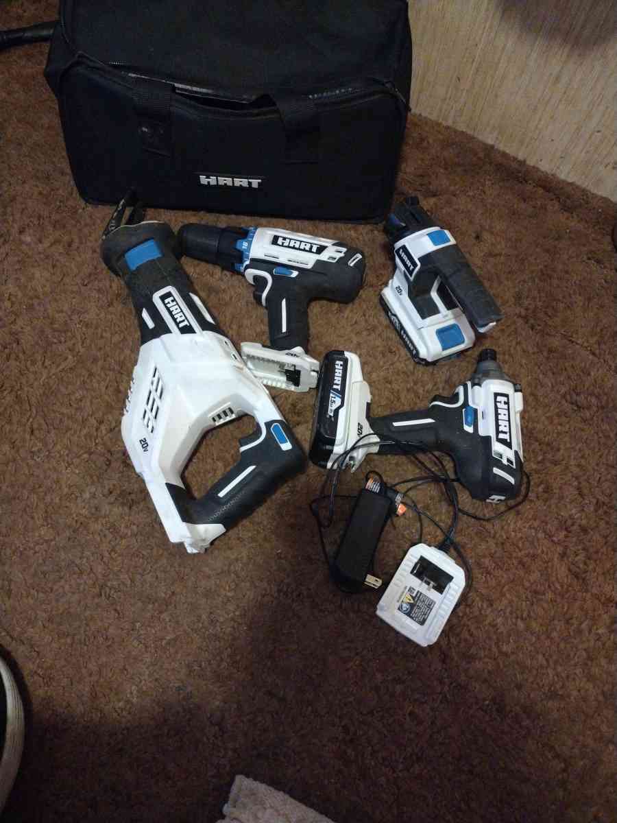 Hart 20 volt combo kit