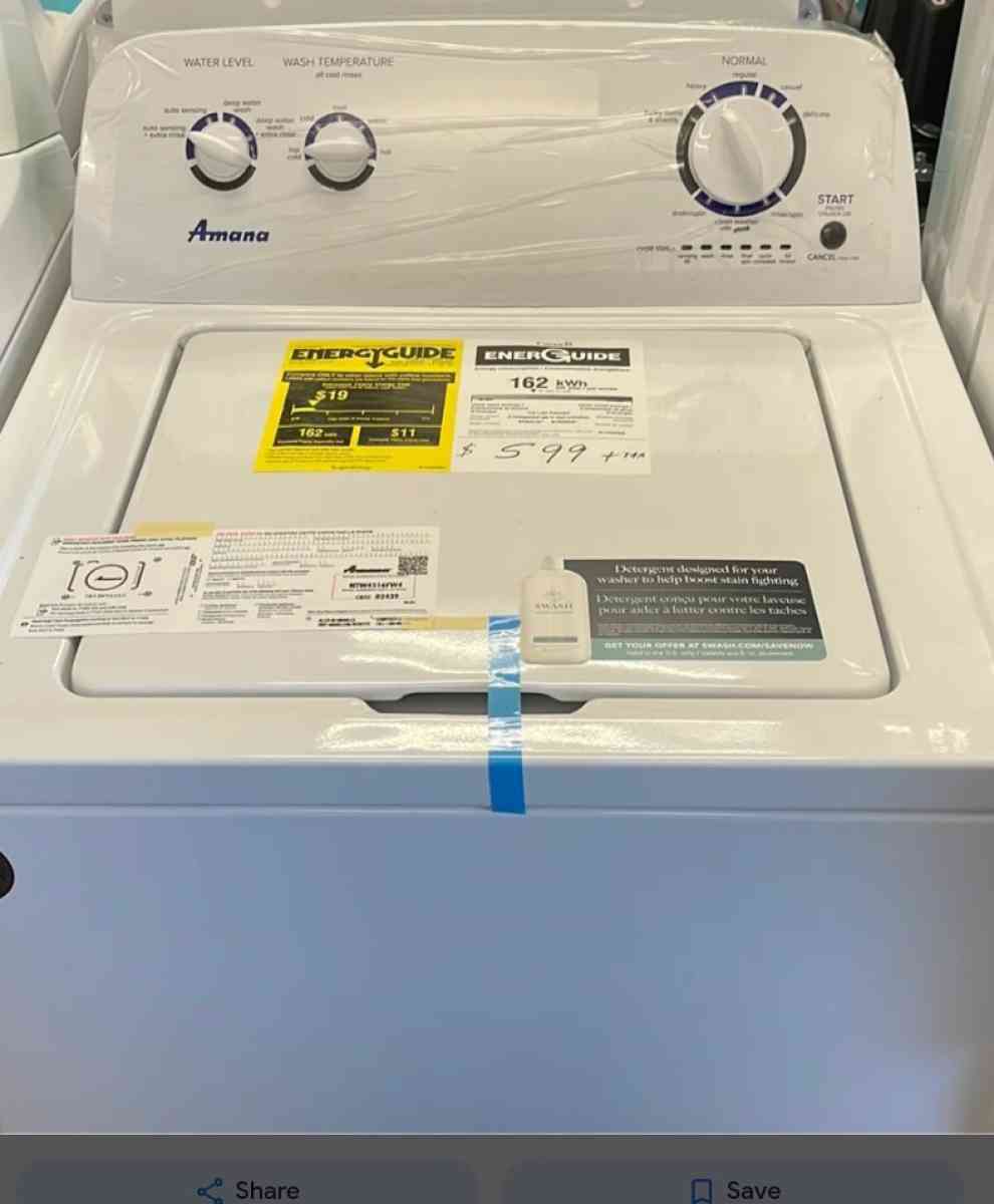 New In Box Amana Washer - Auburndale, Florida