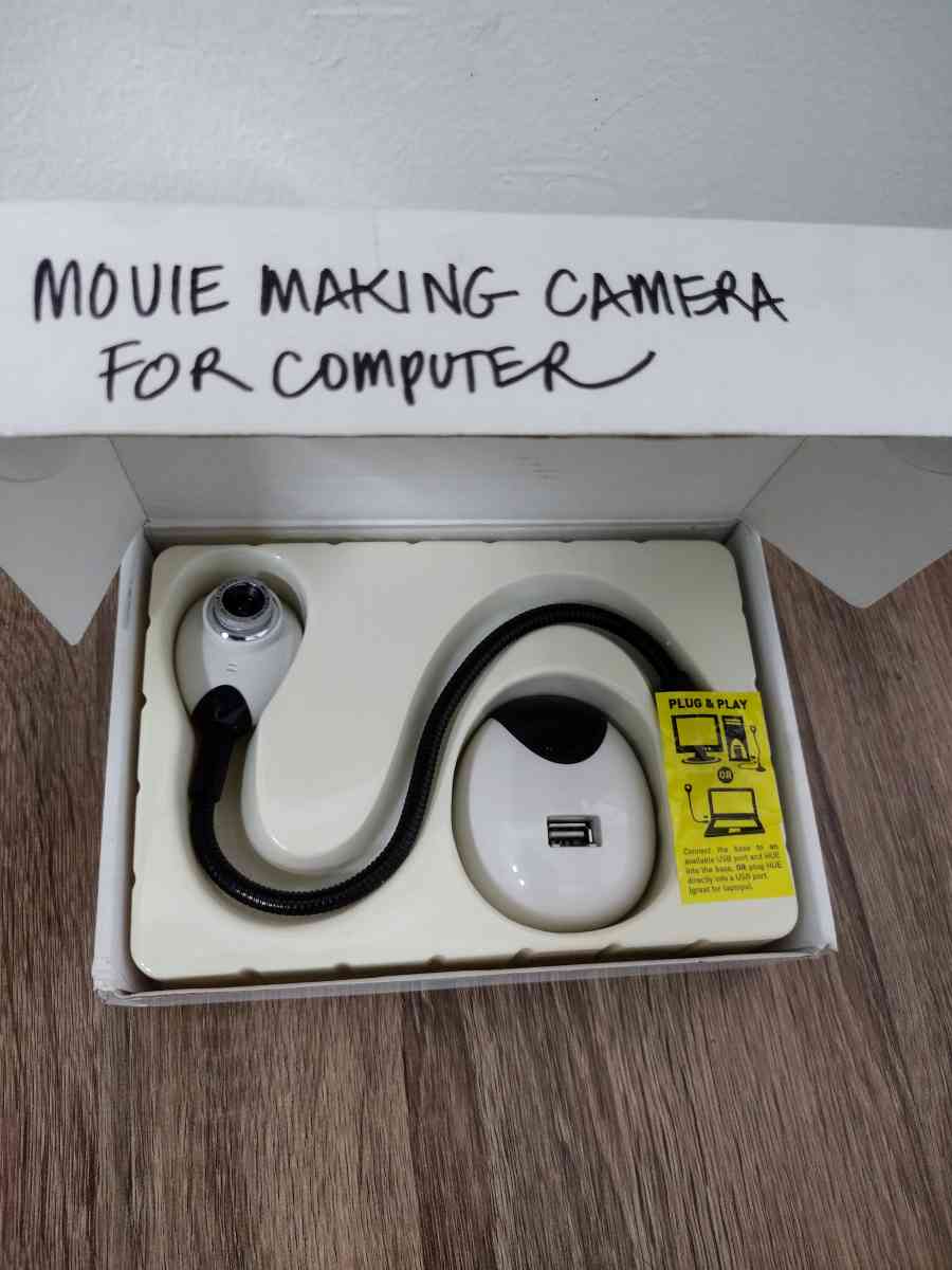 HUE HD Portable USB Camera WHITE - Jacksonville, Florida - FleaMarketBay