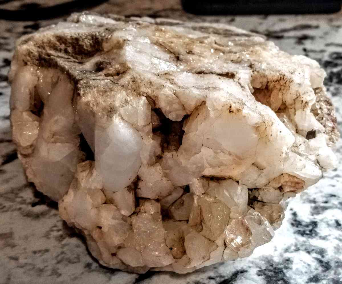 Large Quartz Crystal - Muldrow, Oklahoma - FleaMarketBay