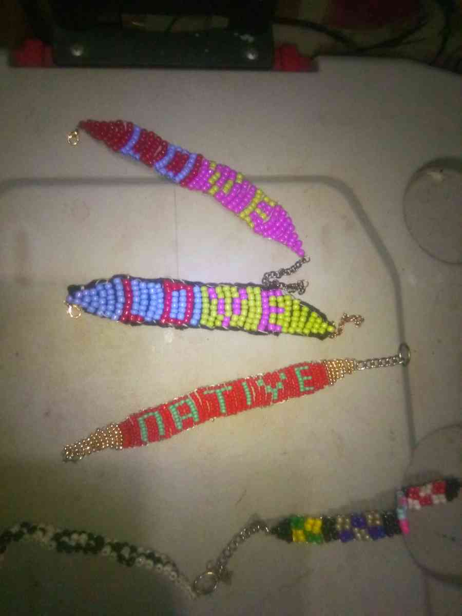 dream catchers custom beads bracelet and choker - Montgomery Creek, California - FleaMarketBay