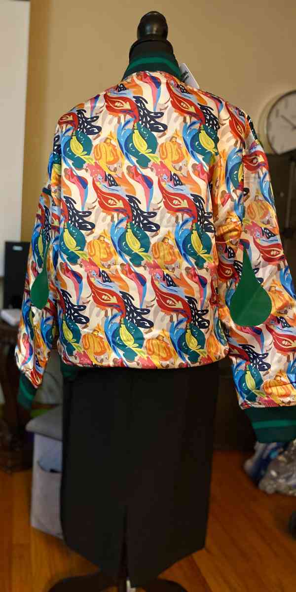 Art Drip Studios Memarid Unity Bomber Jacket Size LARGE - Chicago Heights, Illinois - FleaMarketBay