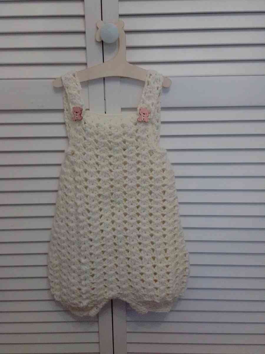Baby Romper handcrafted by Yarn Artist The Angry Crocheter - Cuddebackville, New York