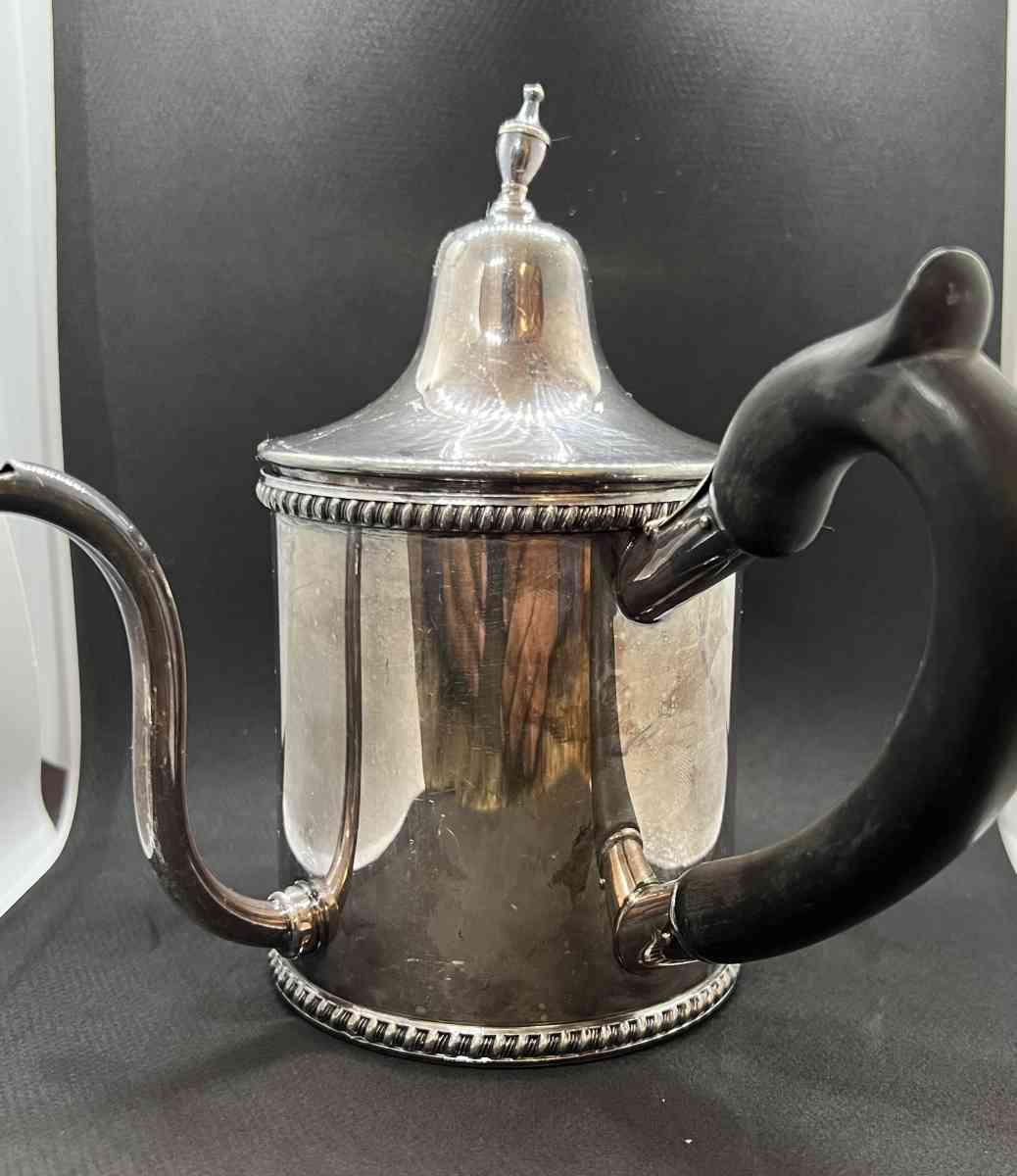 Wonderful Old Vintage Sliver Plated Tea Pot With Birtsh Lago - Houston, Texas - FleaMarketBay