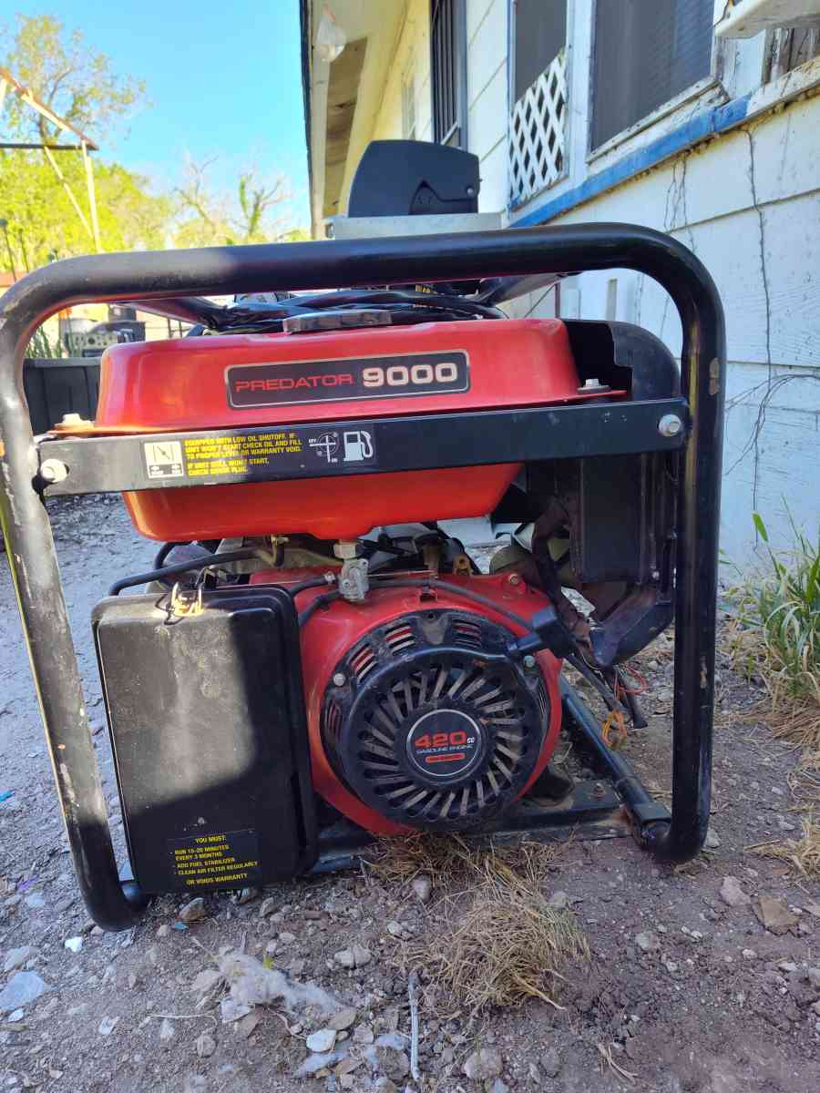 Generador 9000 watts Predator - Freeport, Texas - FleaMarketBay