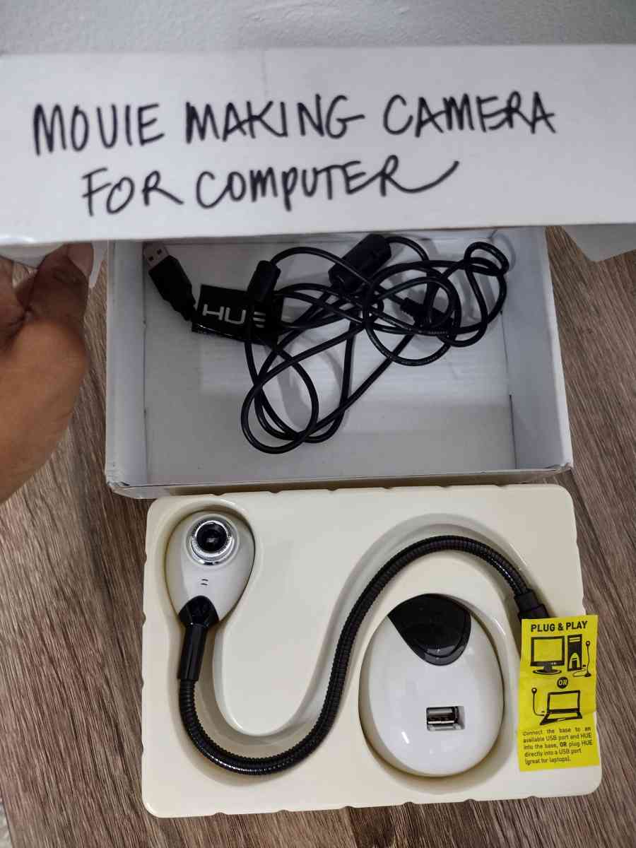 HUE HD Portable USB Camera WHITE - Jacksonville, Florida - FleaMarketBay