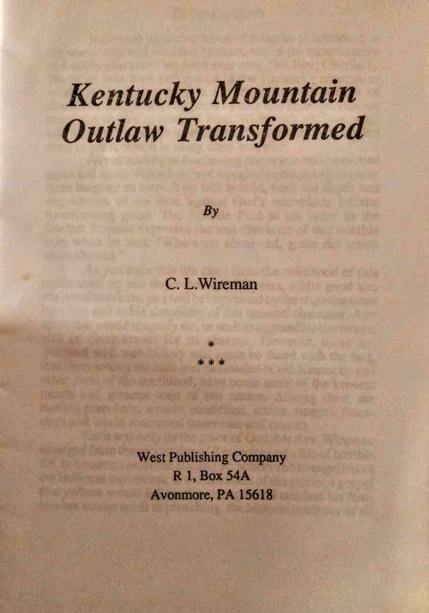 Kentucky Mountain Outlaw Transformed by CL Wireman - Muldrow, Oklahoma - FleaMarketBay
