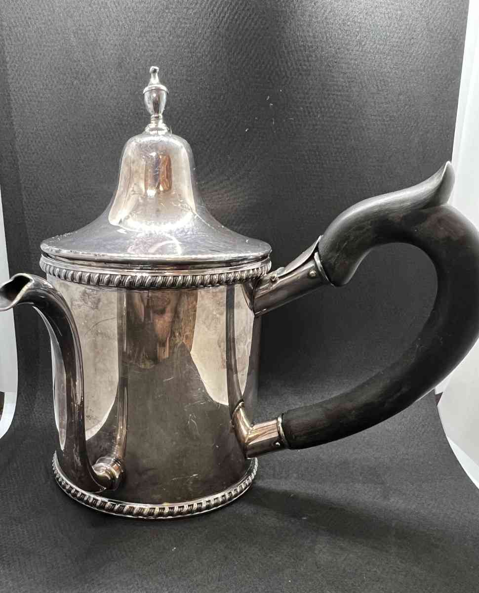Wonderful Old Vintage Sliver Plated Tea Pot With Birtsh Lago - Houston, Texas - FleaMarketBay
