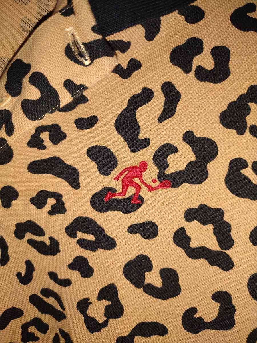 Arthur Ashe Leopard 1968 Tennis Tee - Jacksonville, Florida - FleaMarketBay