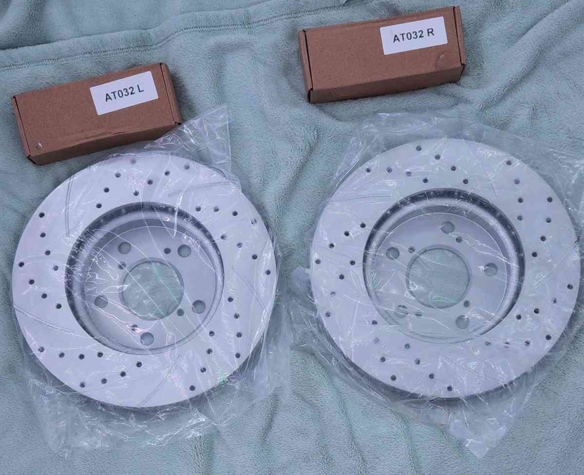 Front  Rear Drilled Brake Rotors For Honda Civic 2007 - Frederick, Maryland - FleaMarketBay