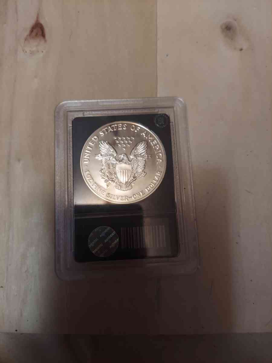 American eagle silver dollar - Goodrich, Texas