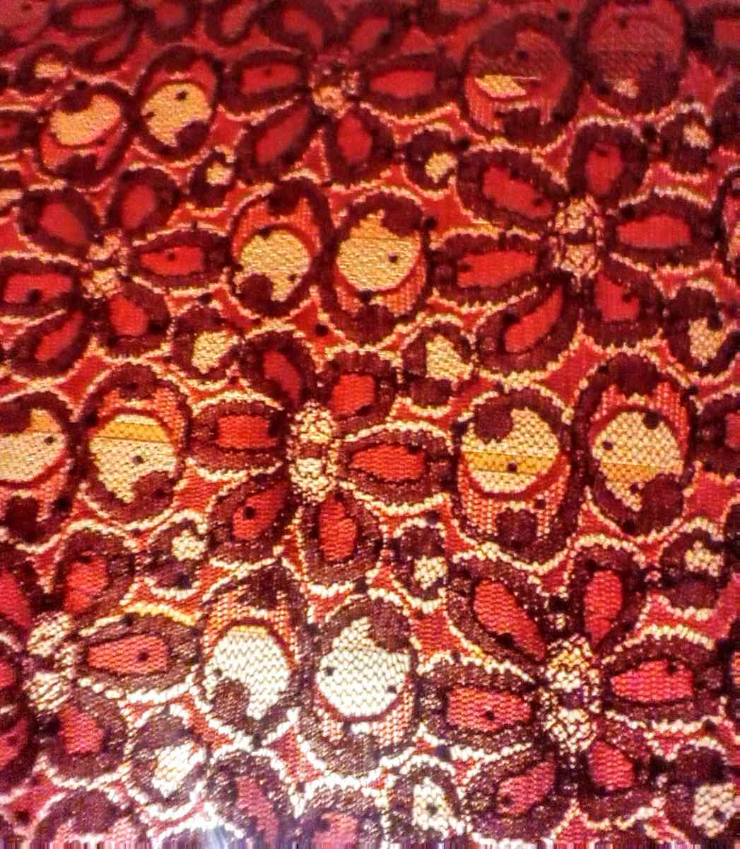 Cato Red Sequins Sheer Lace Long Sleeves Shirt - Muldrow, Oklahoma - FleaMarketBay