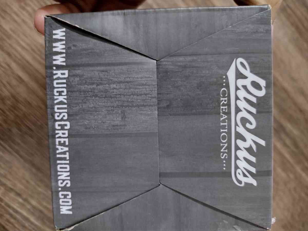 Ruckus Creations Old Fashioned Cigar Whiskey Glass - Jacksonville, Florida - FleaMarketBay