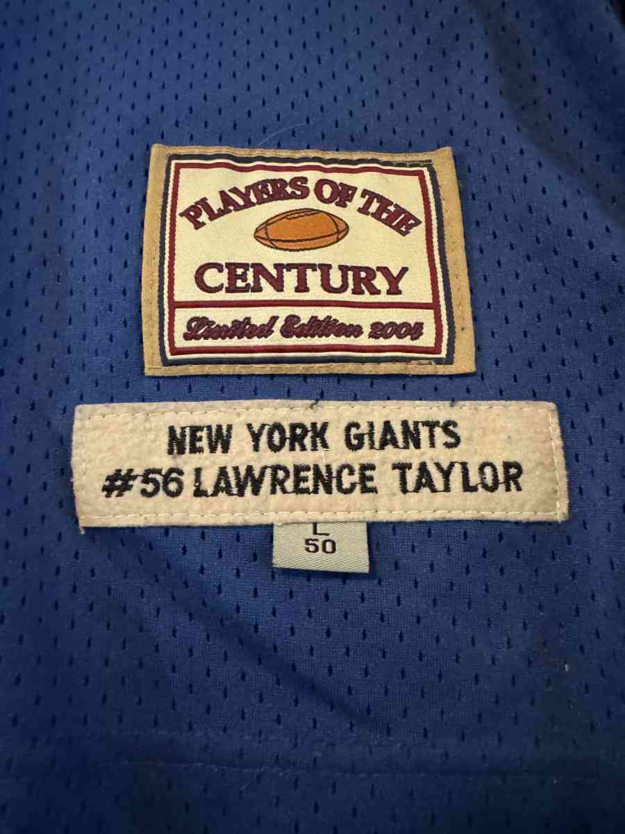 Authentic Large Lawrence Taylor NY Giants Jersey - Bridgewater, New Jersey - FleaMarketBay