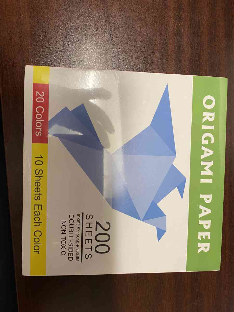 Origami Paper - Elizabeth, New Jersey