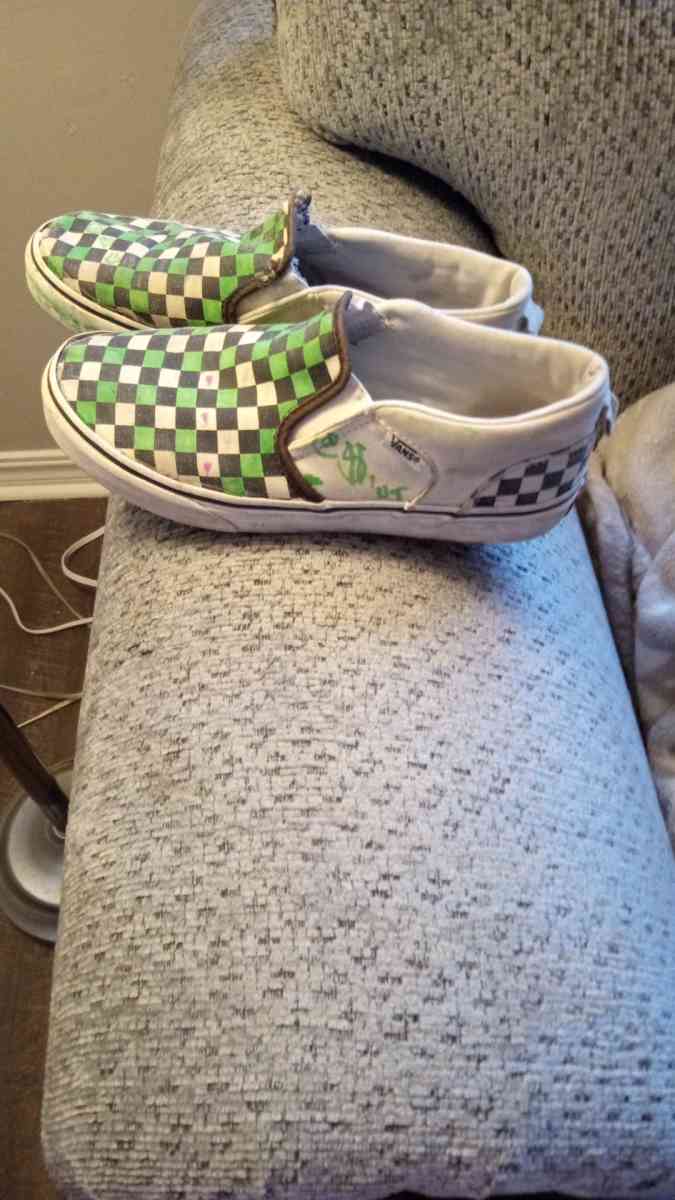 size 8 old school vans - Tulsa, Oklahoma
