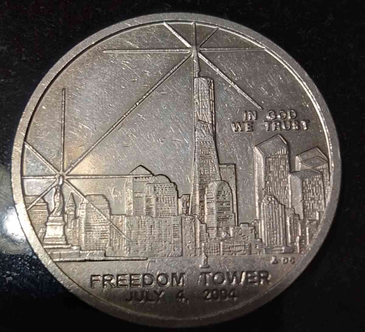 one dollar world trade center coin - Canton, Ohio - FleaMarketBay