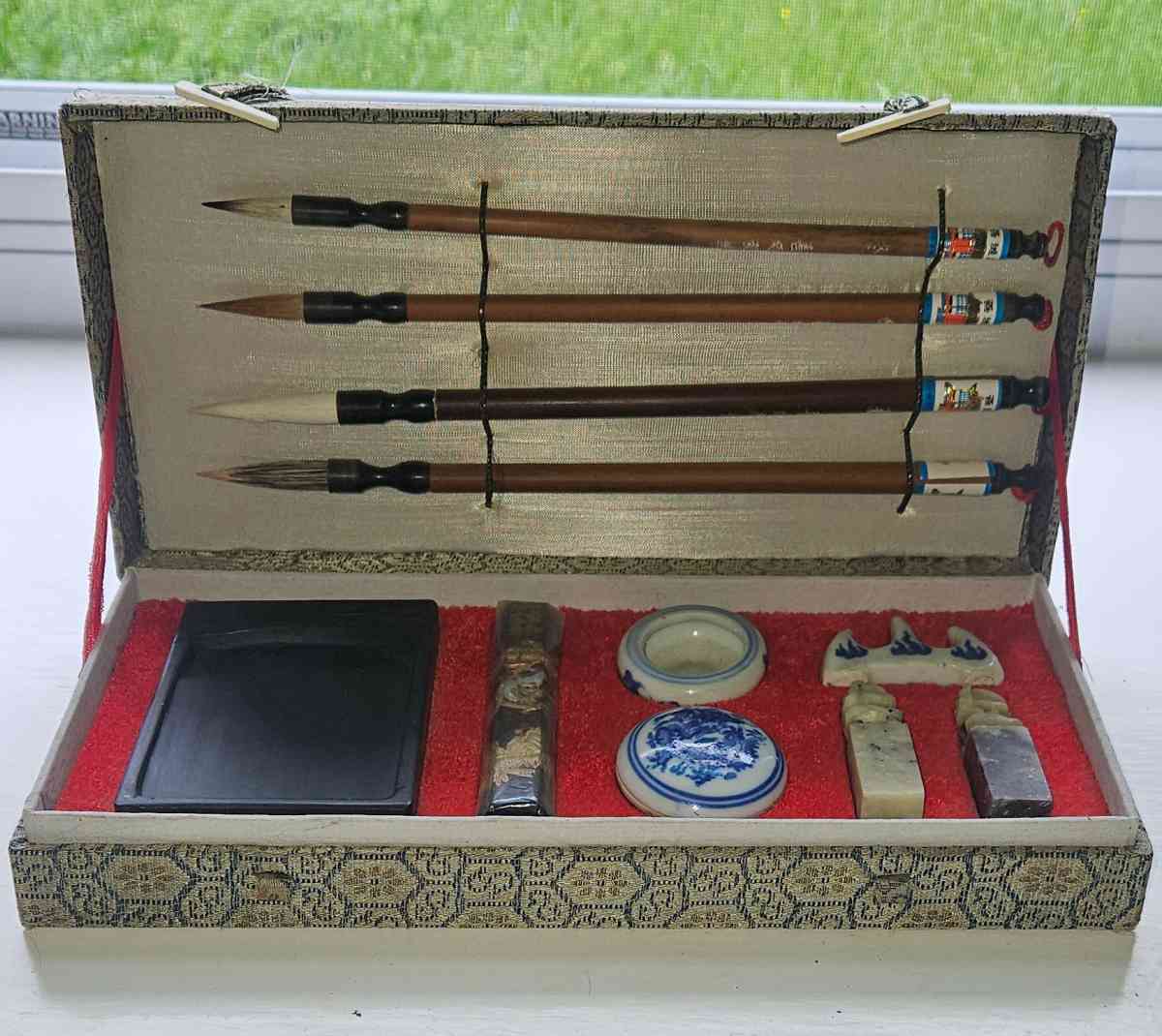Chinese Calligraphy Set - Houston, Texas - FleaMarketBay
